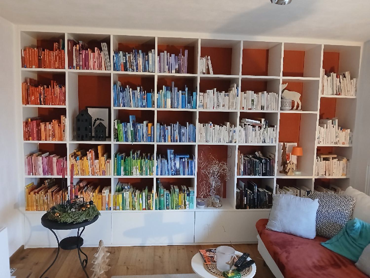 Bücherwand Weiß matt Schreinerarbeiten und Reparaturen Motzet, Dünzing